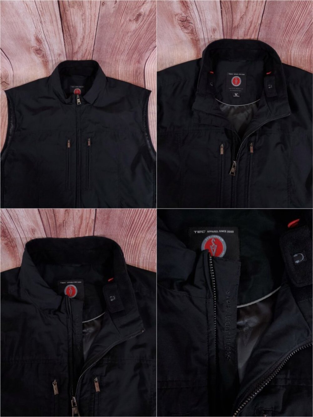 SCOTTEVEST SeV Mens XL Black Travel Vest TEC Multi Pocket Utility Tech Gadget - Picture 5 of 13